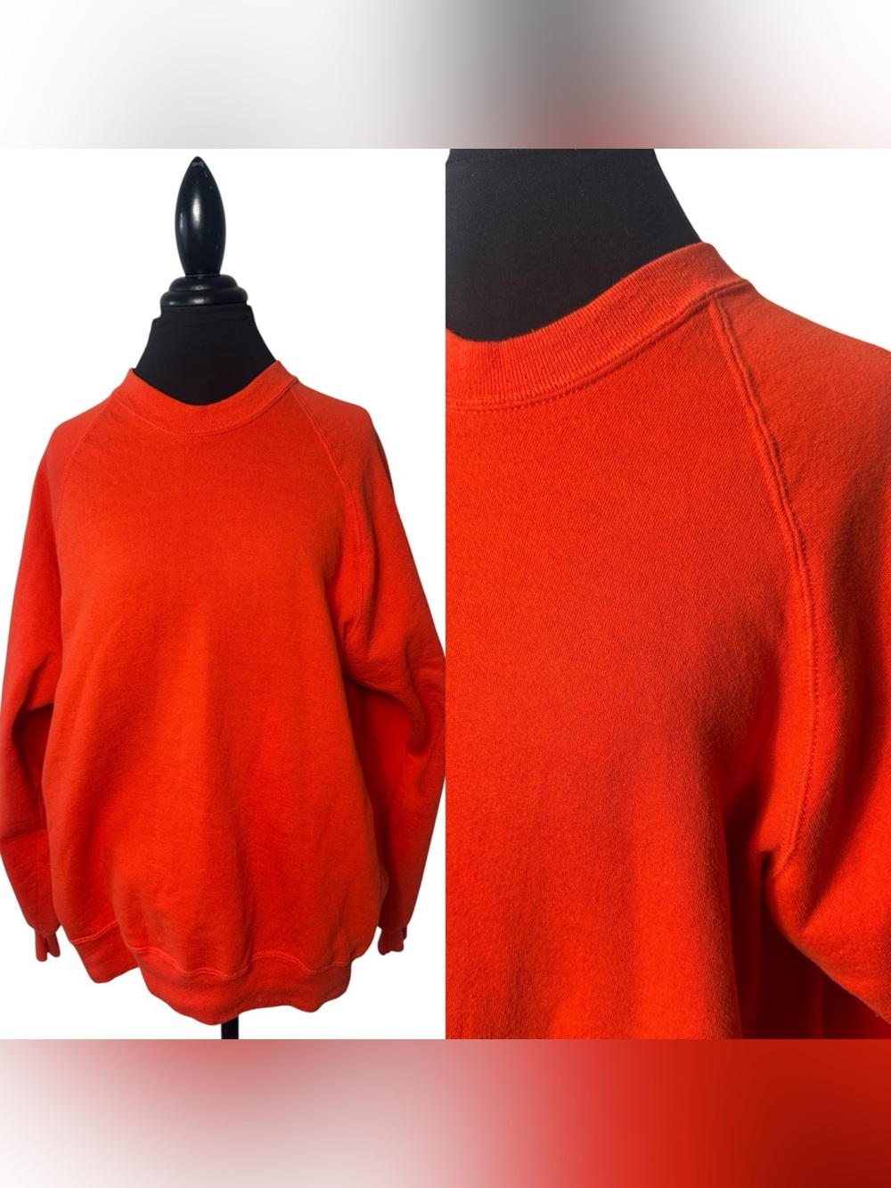 Vtg Jerzees Raglan Sweatshirt